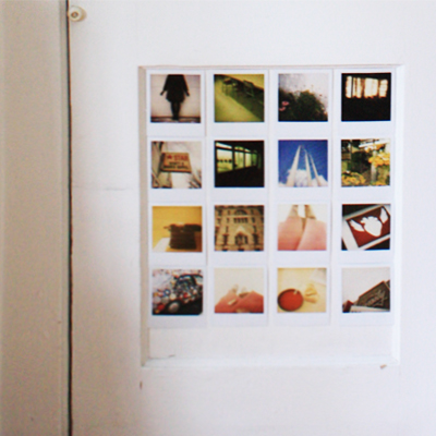 polaroid door in my home office polaroid door in my home office