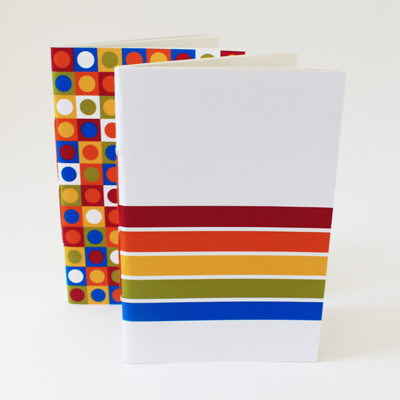 new jotters: rainbow and dots new jotters: rainbow and dots
