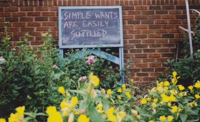 simple wants...