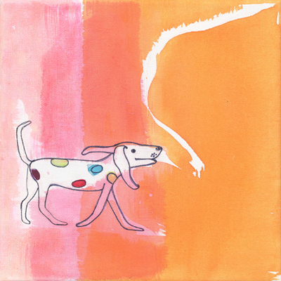etsy : louise van terheijden art studio : children's wall art - happy art for kids - two dogs orange pink etsy : louise van terheijden art studio : children's wall art - happy art for kids - two dogs orange pink