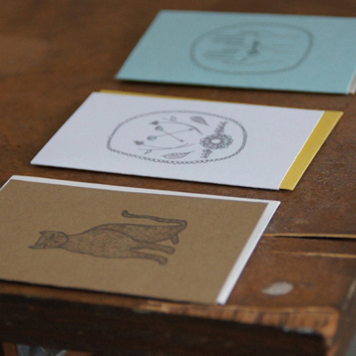 etsy : re rae : set of 3 mini note cards etsy : re rae : set of 3 mini note cards