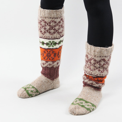 etsy : rg ideas : knee high knitted socks with scandinavian ornaments for women etsy : rg ideas : knee high knitted socks with scandinavian ornaments for women